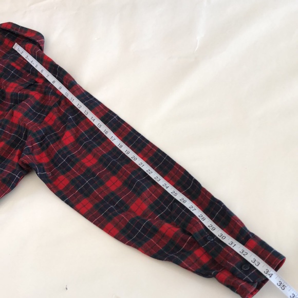 Pendleton Virgin Wool Plaid Vintage Long Sleeve Long - Picture 8 of 11